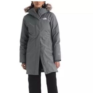 THE NORTH FACE Women's Arctic Parka Coat Gray Size Medium